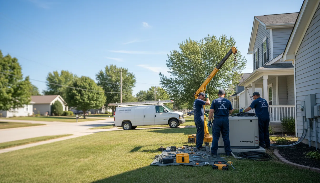 Generator Installation in Shannon, IL near me
